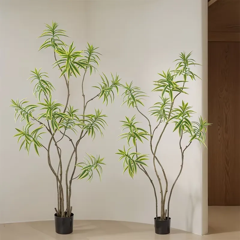 High-Simulation Lily Bamboo Go - đánh giá và giá Dracaena Marginata