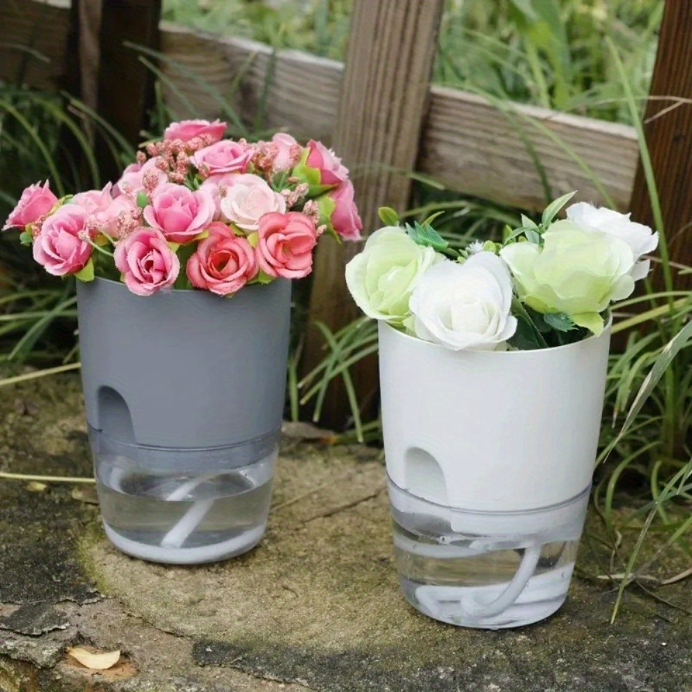 10/5Pcs Self Watering Plastic  - đánh giá và giá Aloe Vera Pot